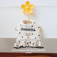 petit heart harness clothes