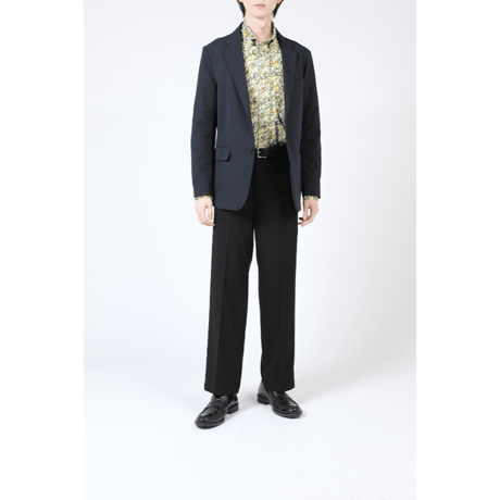 LIBERTY FABRICS  NO117. リバティプリント リバティ リバティシャツ   ドレスシャツ  ＜Alexandra  アレクサンドラ＞グリーン系