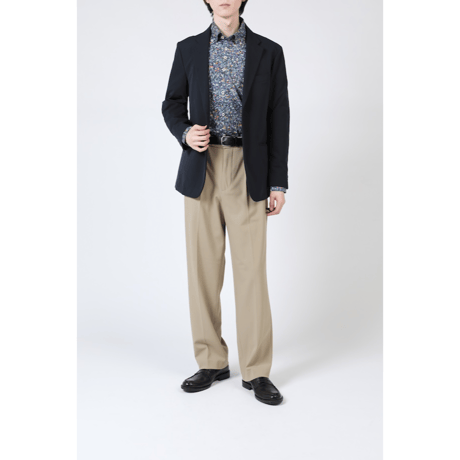 LIBERTY FABRICS  NO122. リバティプリント リバティ リバティシャツ   ドレスシャツ  ＜Pointillism ポインティリズム＞