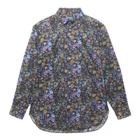 LIBERTY FABRICS　NO.57 リバティプリント  ドレスシャツ リバティシャツ  ＜ Anber's Posy / 　アンバーズ ポージー＞