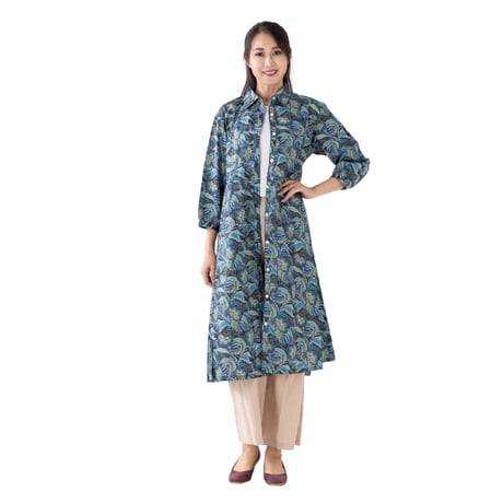 （レディース）LIBERTY FABRICS  NO.b017 リバティプリント リバティ ワンピース   ＜MEDUSA 　メデューサ＞
