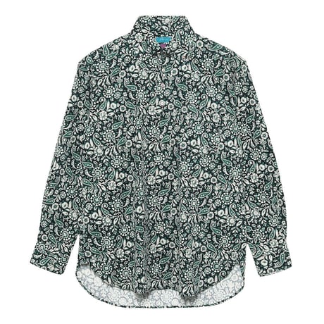 LIBERTY FABRICS  NO.79 リバティプリント  ドレスシャツ リバティシャツ  ＜Theodore Manor セオドア・マナー＞