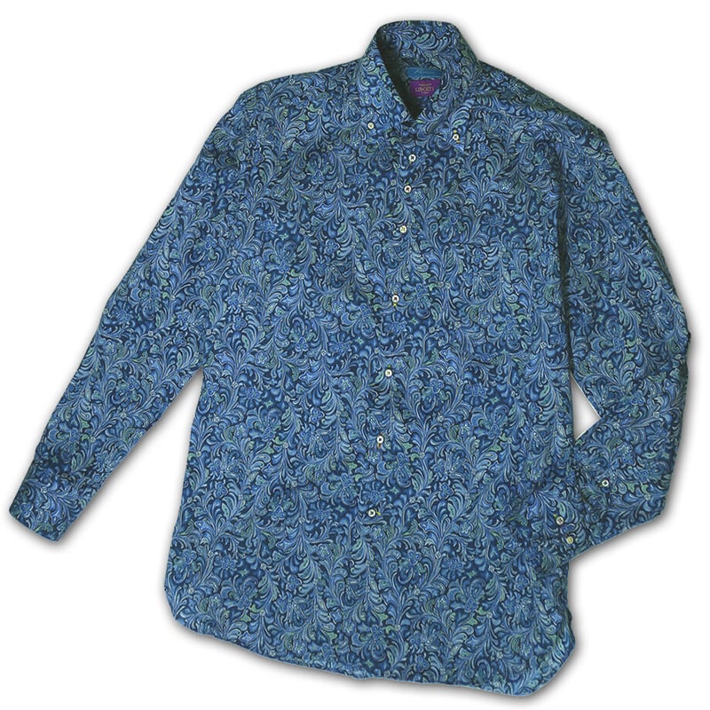 LIBERTY FABRICS NO.26 リバティプリント ドレスシャツ リバティシャツ