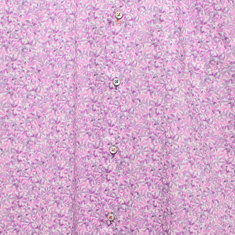 LIBERTY FABRICS　NO.51 リバティプリント  ドレスシャツ リバティシャツ  ＜ Into The Leaves / イントゥー ザ リーブス＞
