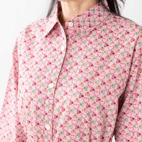 （レディース）LIBERTY FABRICS  NO.b014 リバティプリント リバティ ワンピース   ＜LOVE LINKS  ラブ　リンクス＞