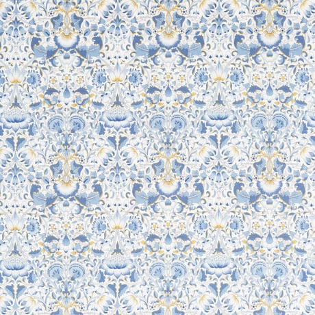 LIBERTY FABRICS　NO.22  リバティプリント  ドレスシャツ リバティシャツ  ＜ Lodden / ロデン＞
