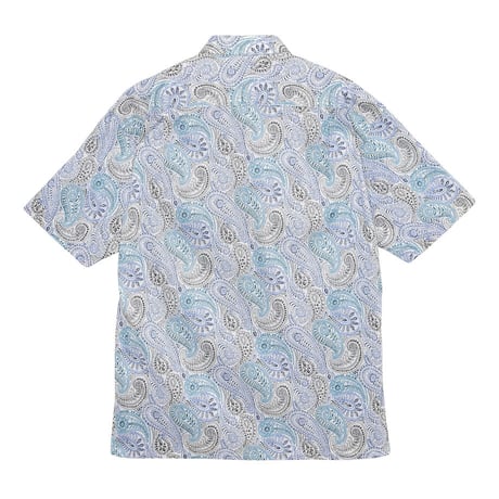 LIBERTY FABRICS　NO.70 リバティプリント  半袖シャツ リバティシャツ  ＜ Deco Paisley / デコペイズリー＞