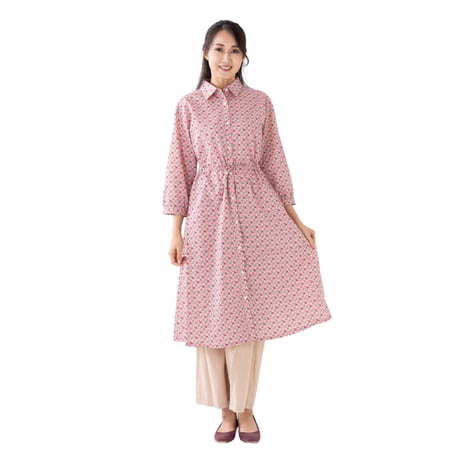 （レディース）LIBERTY FABRICS  NO.b014 リバティプリント リバティ ワンピース   ＜LOVE LINKS  ラブ　リンクス＞