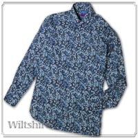 LIBERTY FABRICS　NO.30 リバティプリント  ドレスシャツ リバティシャツ  ＜ Wiltshire / ウィルトシャー ＞