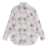 LIBERTY FABRICS  NO124. リバティプリント リバティ リバティシャツ   ドレスシャツ  ＜Adeoye アデオイエ＞