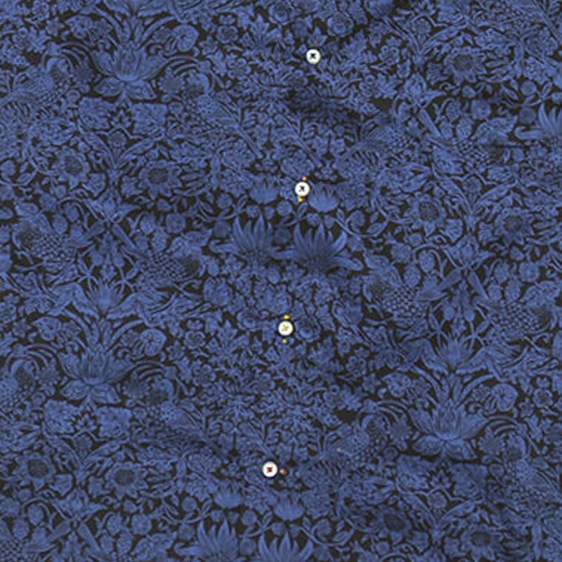 LIBERTY FABRICS NO.41 リバティプリント ドレスシャツ リバティシャツ 