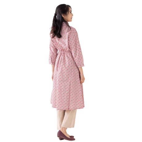 （レディース）LIBERTY FABRICS  NO.b014 リバティプリント リバティ ワンピース   ＜LOVE LINKS  ラブ　リンクス＞