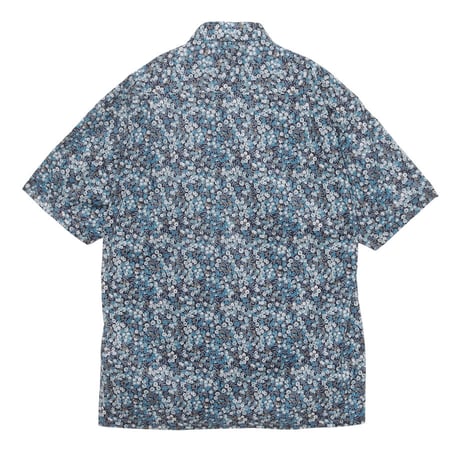 LIBERTY FABRICS　NO.65 リバティプリント  半袖シャツ リバティシャツ  ＜ Wiltshire / ウィルトシャー ＞