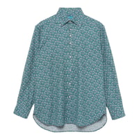 LIBERTY FABRICS  NO.78 リバティプリント  ドレスシャツ リバティシャツ  ＜Abasan アバサン＞