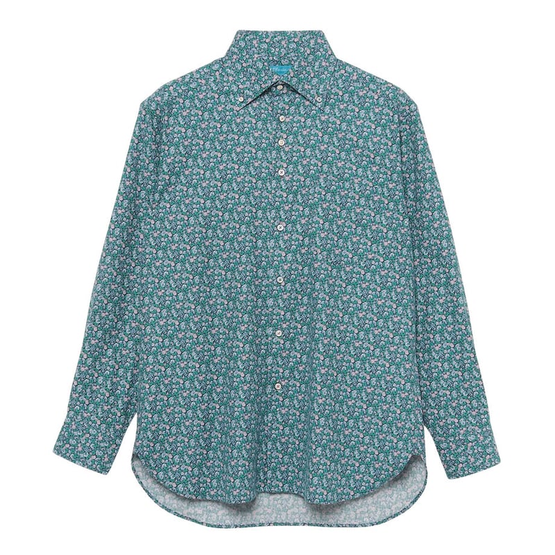 LIBERTY FABRICS NO.78 リバティプリント ドレスシャツ リバティシャツ 