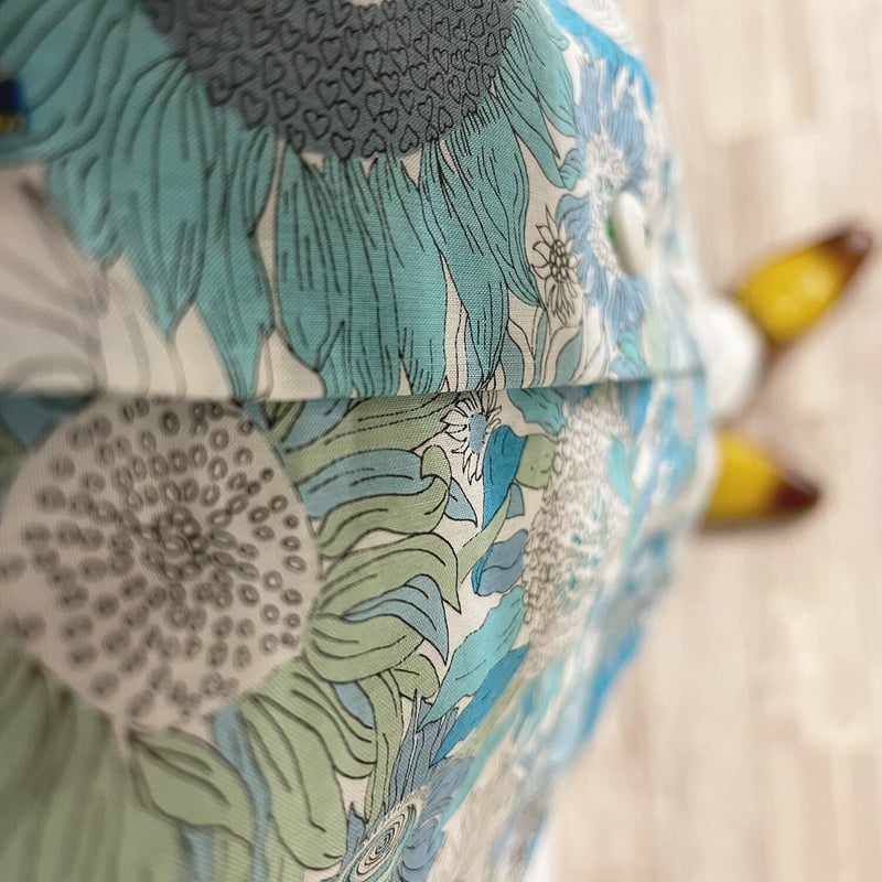 LIBERTY FABRICS NO.13 リバティプリント ドレスシャツ リバティシャツ