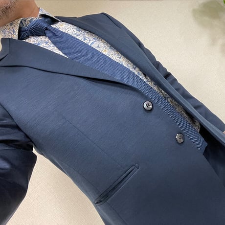 LIBERTY FABRICS　NO.22  リバティプリント  ドレスシャツ リバティシャツ  ＜ Lodden / ロデン＞