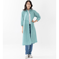 （レディース）LIBERTY FABRICS  NO.b012 リバティプリント リバティ ワンピース   ＜Lucky JOHN  ラッキー・ジョン＞
