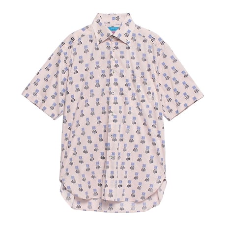 LIBERTY FABRICS  NO135 リバティプリント リバティ リバティシャツ   ドレスシャツ  ＜CHARLES HOUSE チャールズハウス＞