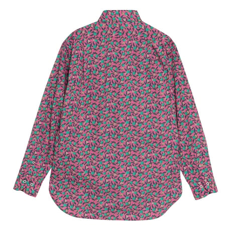 LIBERTY FABRICS  NO120. リバティプリント リバティ リバティシャツ   ドレスシャツ  ＜Lemon Grove レモン・グローブ ＞