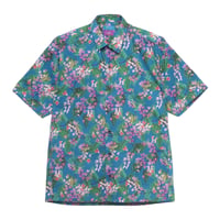 LIBERTY FABRICS　NO.73 リバティプリント  半袖シャツ リバティシャツ  ＜ Ostrley / オスタリー＞
