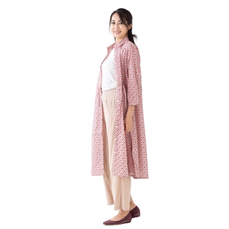 （レディース）LIBERTY FABRICS  NO.b014 リバティプリント リバティ ワンピース   ＜LOVE LINKS  ラブ　リンクス＞