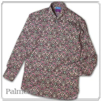 LIBERTY FABRICS　NO.40  リバティプリント  ドレスシャツ リバティシャツ  ＜ Palmeira  / パルメイラ＞