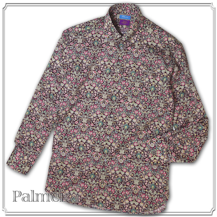 LIBERTY FABRICS NO.40 リバティプリント ドレスシャツ リバティ