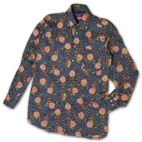LIBERTY FABRICS　 NO.20 リバティプリント  ドレスシャツ リバティシャツ  ＜Juniper/ジュニパー＞