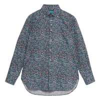 LIBERTY FABRICS  NO122. リバティプリント リバティ リバティシャツ   ドレスシャツ  ＜Pointillism ポインティリズム＞