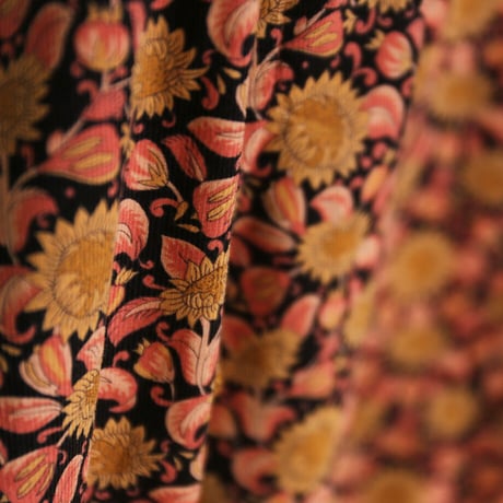 LIBERTY FABRICS　NO.45 リバティプリント  ドレスシャツ リバティシャツ コーデュロイ　＜ Synchronise / シンクロナイズ＞