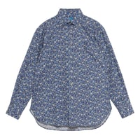LIBERTY FABRICS  NO118. リバティプリント リバティ リバティシャツ   ドレスシャツ  ＜Lemon Grove レモン・グローブ＞