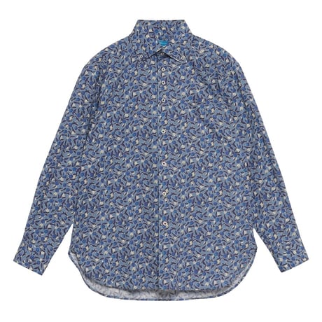 LIBERTY FABRICS  NO118. リバティプリント リバティ リバティシャツ   ドレスシャツ  ＜Lemon Grove レモン・グローブ＞