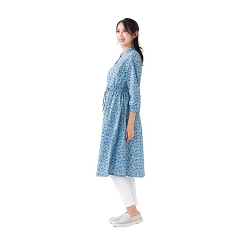（レディース）LIBERTY FABRICS  NO.b013リバティプリント リバティ ワンピース   ＜CHARMIAN シャーミアン＞