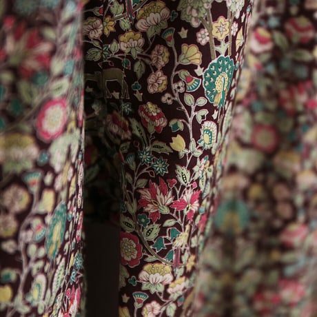 LIBERTY FABRICS　NO.40  リバティプリント  ドレスシャツ リバティシャツ  ＜ Palmeira  / パルメイラ＞