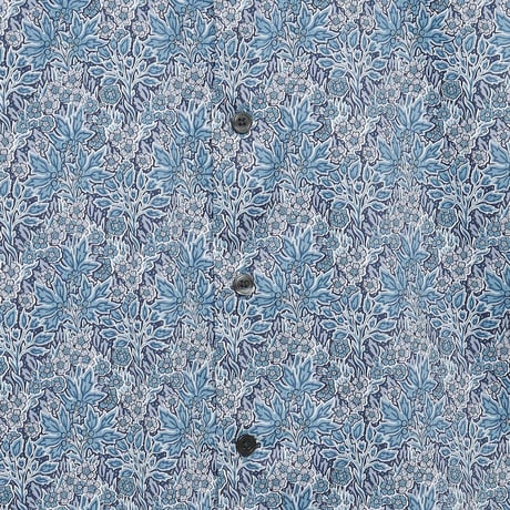 LIBERTY FABRICS　NO.69 リバティプリント  半袖シャツ リバティシャツ  ＜ Aubrey Forest / オーブリ―・フォレスト ＞