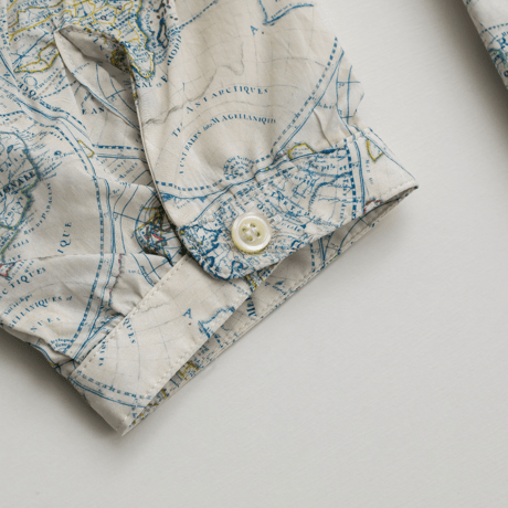 LIBERTY FABRICS  NO.b1534-world リバティプリント リバティ ワンピース   ＜Around the world アラウンド・ザ・ワールド＞