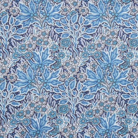 LIBERTY FABRICS　NO.34 リバティプリント  ドレスシャツ リバティシャツ  ＜ Aubrey Forest / オーブリ―・フォレスト ＞