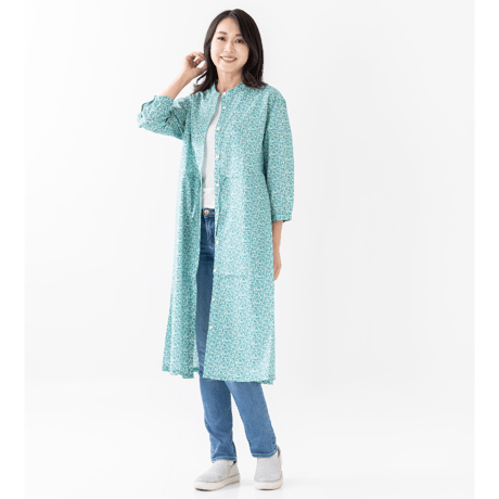 （レディース）LIBERTY FABRICS  NO.b012 リバティプリント リバティ ワンピース   ＜Lucky JOHN  ラッキー・ジョン＞