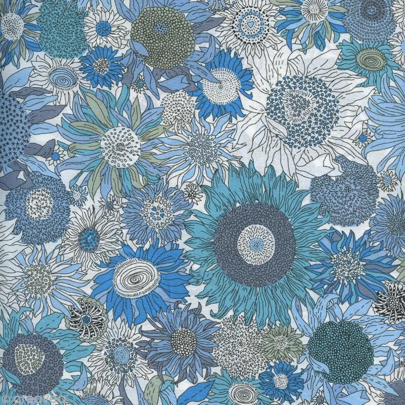 LIBERTY FABRICS NO.13 リバティプリント ドレスシャツ リバティシャツ...