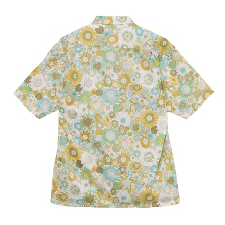 LIBERTY FABRICS　NO.62 リバティプリント  半袖シャツ リバティシャツ ＜Small Susanna / スモール スザンナ＞