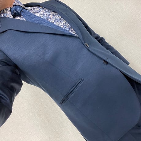 LIBERTY FABRICS　NO.17 リバティプリント  ドレスシャツ リバティシャツ  ＜ Strawberry thief / ストロベリーシーフ ＞