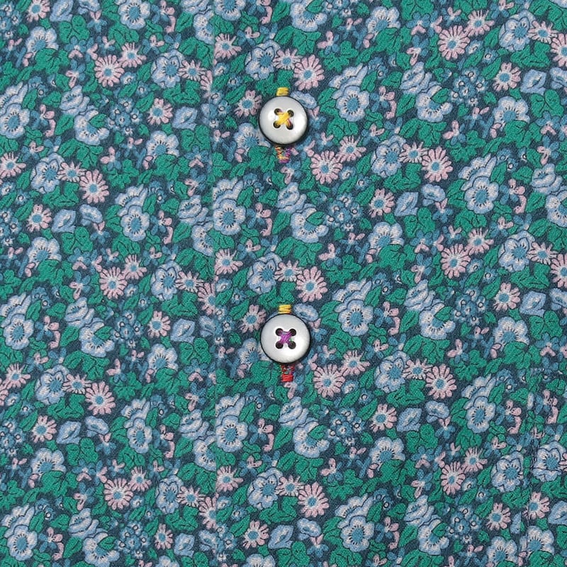 LIBERTY FABRICS NO.78 リバティプリント ドレスシャツ リバティシャツ 