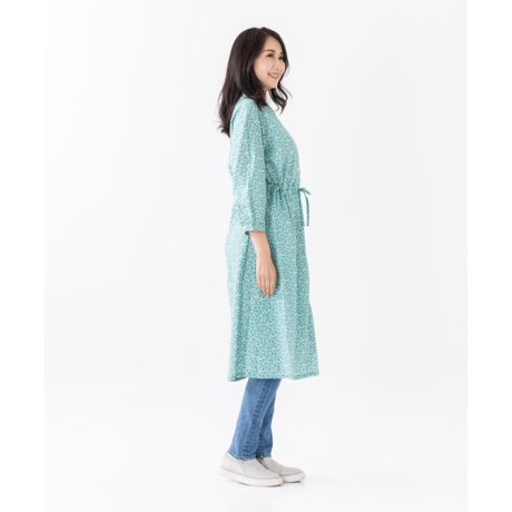 （レディース）LIBERTY FABRICS  NO.b012 リバティプリント リバティ ワンピース   ＜Lucky JOHN  ラッキー・ジョン＞