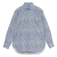 LIBERTY FABRICS  NO121. リバティプリント リバティ リバティシャツ   ドレスシャツ  ＜Pointillism ポインティリズム＞