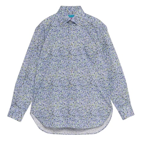 LIBERTY FABRICS  NO121. リバティプリント リバティ リバティシャツ   ドレスシャツ  ＜Pointillism ポインティリズム＞