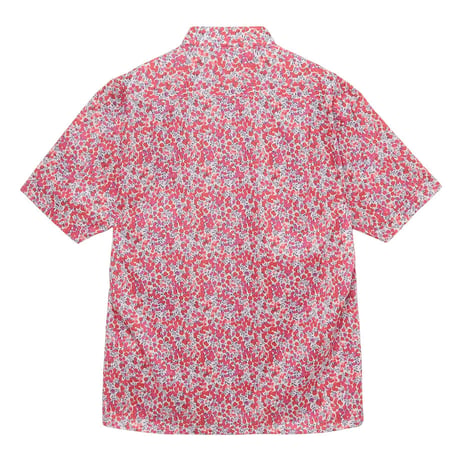 LIBERTY FABRICS　NO.64 リバティプリント  半袖シャツ リバティシャツ ＜ Wiltshire / ウィルトシャー ＞
