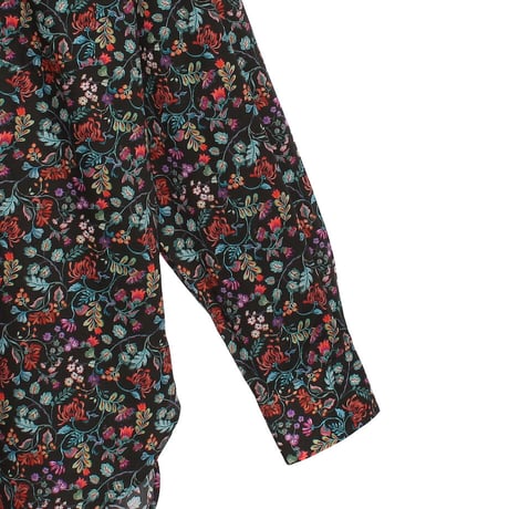 LIBERTY FABRICS  NO. 90 リバティプリント リバティ リバティシャツ   ドレスシャツ  ＜ NORDIC HONEY / ノルディック・ハニー ＞