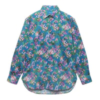LIBERTY FABRICS　 NO.61リバティプリント  ドレスシャツ リバティシャツ  ＜ Ostrley / オスタリー＞