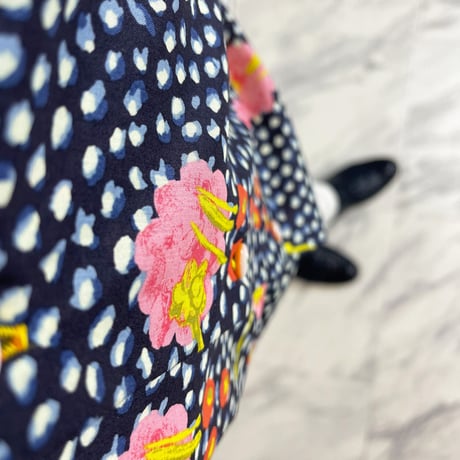 LIBERTY FABRICS　 NO.20 リバティプリント  ドレスシャツ リバティシャツ  ＜Juniper/ジュニパー＞
